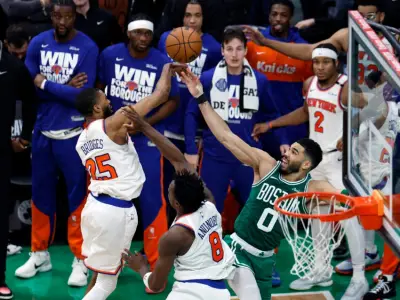 Celtics give up 20 point lead to Knicks again, trail series 0-2 following 91-90 loss