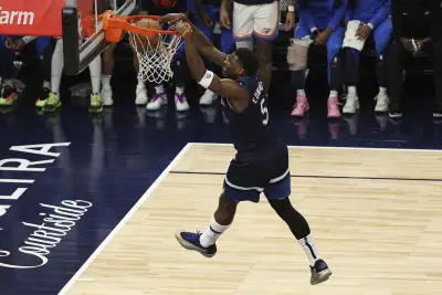 Anthony Edwards puts on show as Timberwolves destroy Thunder to get back into series