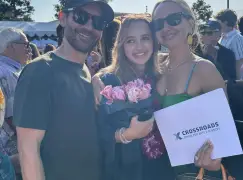 Exes Tobey Maguire and Jennifer Meyer reunite for daughter Ruby’s high school graduation
