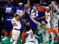 Celtics give up 20 point lead to Knicks again, trail series 0-2 following 91-90 loss
